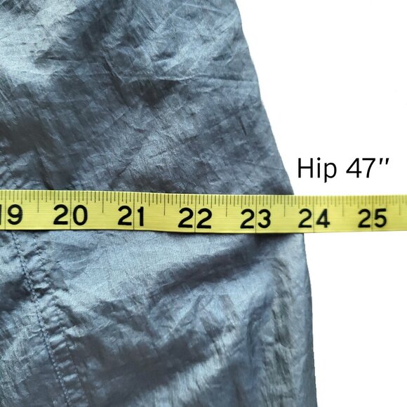 MOTEL NWOT Y2K Chute Trouser In Parachute Cool Grey Paratrooper Pants M - Picture 14 of 16